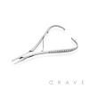 STAINLESS STEEL DERMAL ANCHOR, LABRET POST HOLDING PLIERS/TOOLS